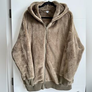 Aerie Oversized Zip Up Hoodie